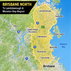 Brisbane North Map