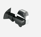 Chrome MSA towing mirror with camera & indicator folding open and closed