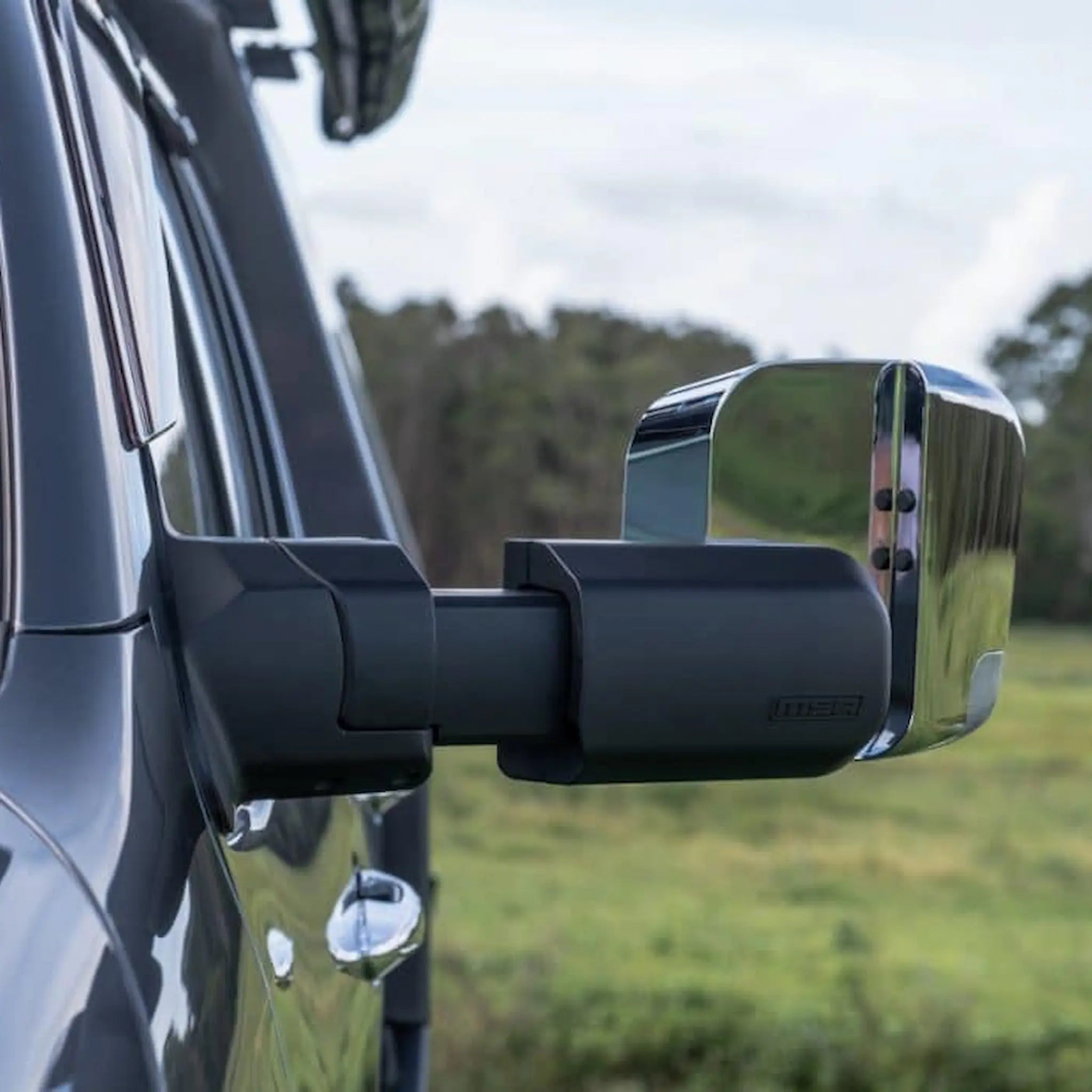 Chrome MSA Tow Mirror with Indicator Position 4